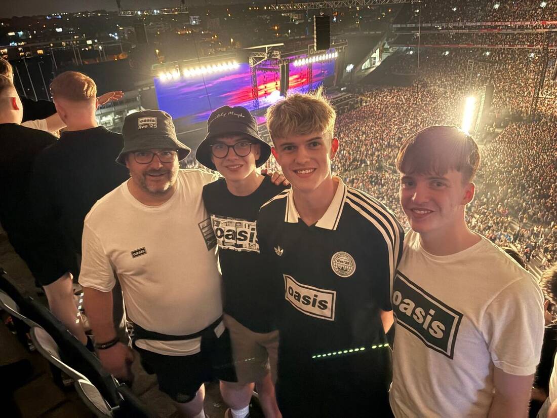 Seán at Oasis in Croke Park